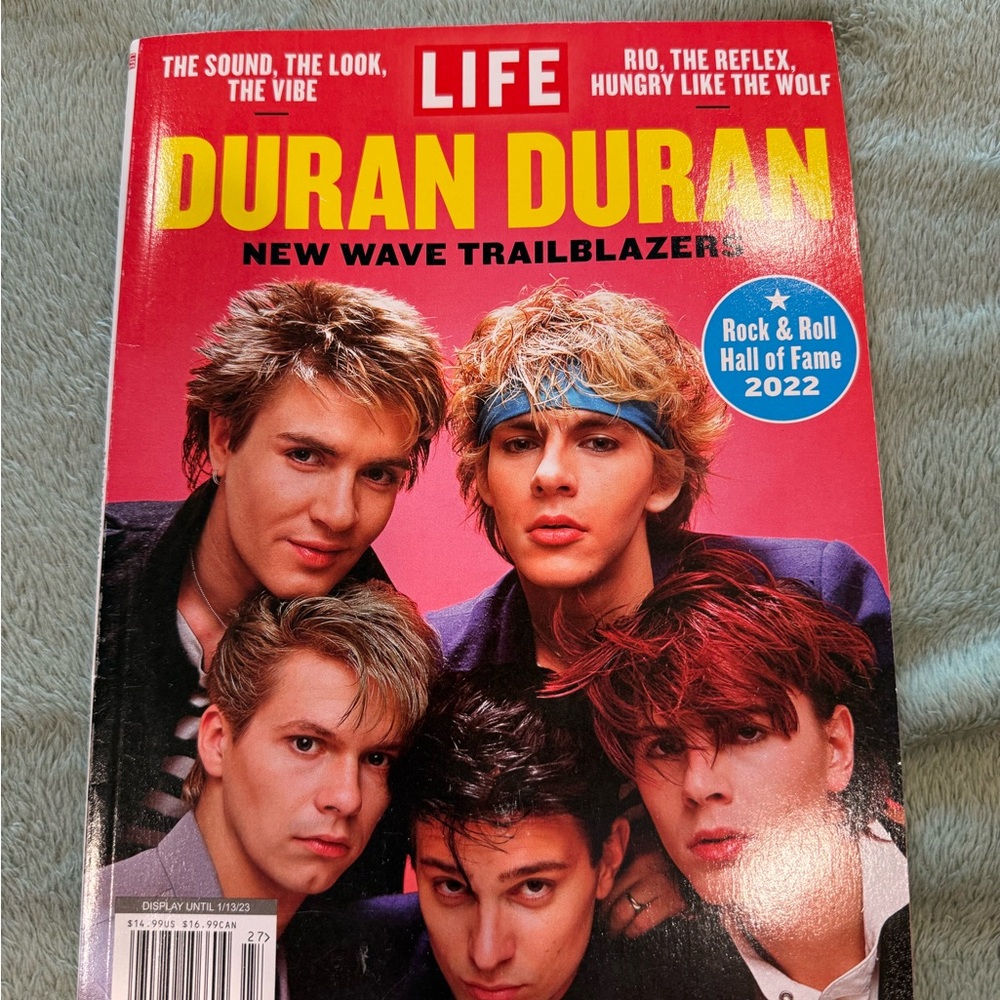Duran Duran LIFE Magazine 2023 New Wave Trailblazers Rock Hall Issue